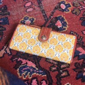 Boho Fossil wallet